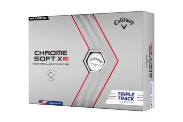 Callaway Chrome Soft X LS Triple Track Golfbälle