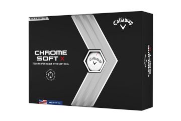 Callaway Chrome Soft X Golfbälle-Weiß-12-Pack