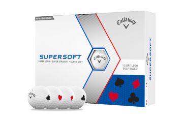 Callaway Supersoft Suit Logo Golfbälle