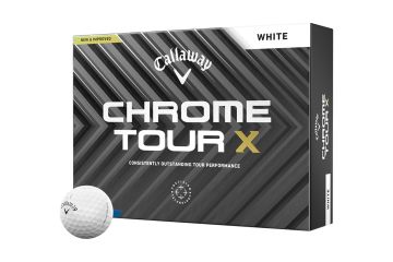 Callaway Chrome Tour X Golfbälle-Weiß-12-Pack
