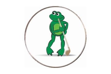 Crocodily Ballmarker - Golfing Frog