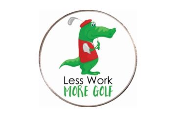 Crocodily Ballmarker - Less Work MORE GOLF