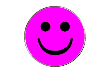 Crocodily Ballmarker - Smiley Pink