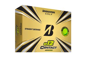Bridgestone e12 Contact Golfbälle-Grün-12-Pack