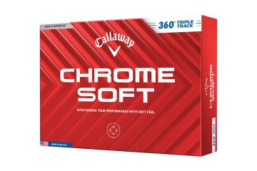 Callaway Chrome Soft 360° Triple Track Golfbälle