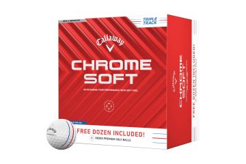 Callaway Chrome Soft Triple Track 2024 Golfbälle 48er-Pack