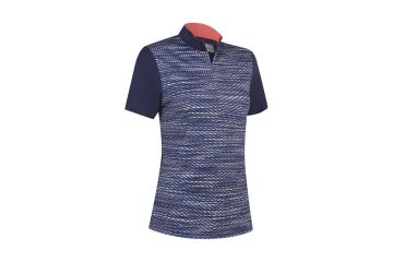 Callaway Printed Space-Dye Poloshirt