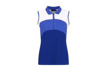 Cherie Colorblock Poloshirt ärmellos