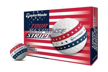 TaylorMade Tour Response Stripe USA Golfbälle