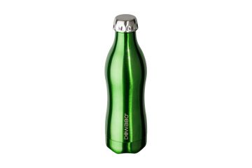 DOWABO Isolierflasche Edelstahl Metallic-Grün-500ml