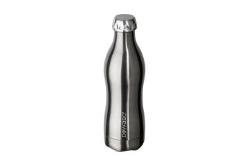 DOWABO Isolierflasche Edelstahl Metallic-Silber-750ml