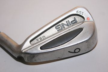 Ping S59 (Regular, Graphit, 2.25° Flat, Orange Dot) Eisen 6