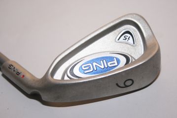 Ping i5 (Stiff, Graphit, 0.75° flat, Red Dot) Eisen 6