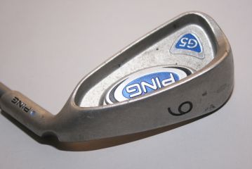 Ping G5 (Stiff, Graphit, +0.5 inch, 0.75° upright, Blue Dot) Eisen 6