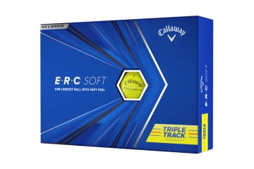 Callaway ERC Soft Triple Track Golfbälle-Gelb-12-Pack