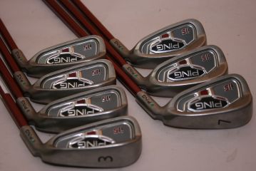 Ping i15 (3-9, Regular, Graphit, 2.25° upright) Eisensatz