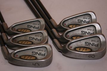 Ping i3 O-Size (5-PW, Light, Graphit, -0.5 inch , 0.75° flat) Eisensatz
