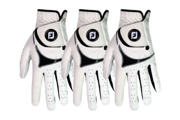 FootJoy Hr GTxtreme 64875 3er-Pack Linker Handschuh Weiß XL