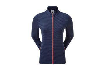 FootJoy Jersey Tonal Stripe Midlayer Jacke