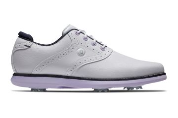 FootJoy Da Golfschuhe Traditions Weiß/Lavendel 36 ½ (US 6)