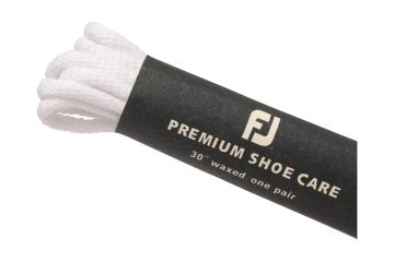 FootJoy Waxed Laces Weiss