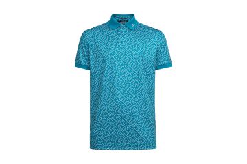 J.Lindeberg Tour Tech Regular Fit Print Poloshirt