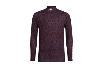 J.Lindeberg Aello Soft Print Mock