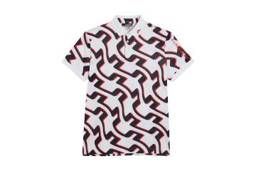 J.Lindeberg Tour Tech Regular Fit Print Poloshirt