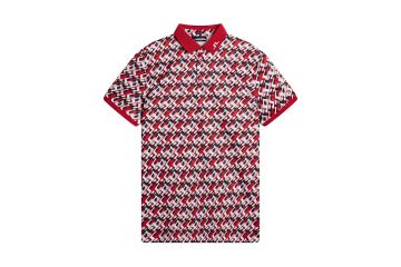 J.Lindeberg Tour Tech Regular Fit Print Poloshirt