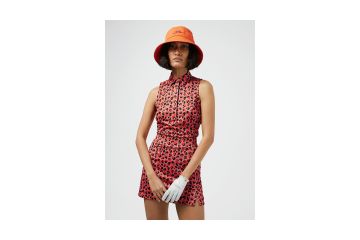 J.Lindeberg Dena Print Leo Poloshirt ärmellos
