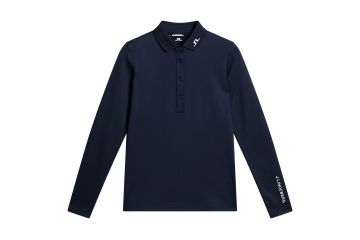 J.Lindeberg Tour Tech Langarm Poloshirt