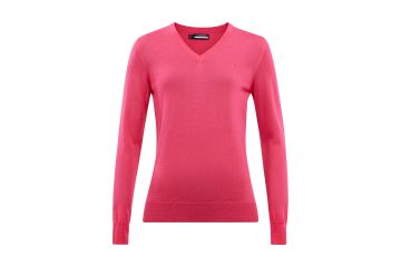 J.Lindeberg FS23 Da Pullover Amaya V-Neck Pink XS