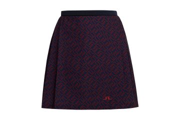 J.Lindeberg Sierra Print Pleat Skirt