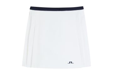 J.Lindeberg HW22 Da Skirt Sierra Pleat Weiß XL