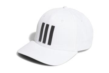 adidas Cap Tour Hat 3 Stripes Unisex Weiß Verstellbar