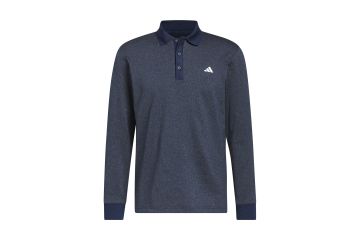 adidas Essentials Heathered Poloshirt Langarm