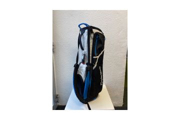TaylorMade FlexTech Standbag Schwarz/Weiß/Blau