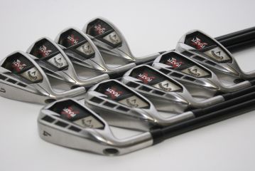 Callaway RAZR Eisensatz 4-9,PW,AW,SW Regular Graphit Linkshand