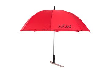 JuCad Regenschirm mit Titanstift-Rot