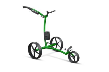 Kiffe K5 Elektro Trolley Magnum Green-Metallic inkl. Schirmhalter