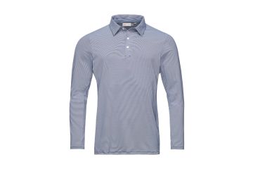 KJUS Soren Stripe I Langarm Poloshirt