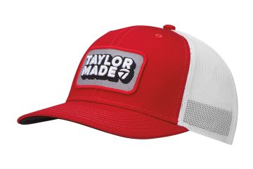 TaylorMade Cap Retro Trucker Rot/Grau/Weiß