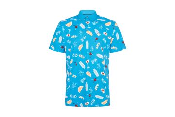 Original Penguin Oversized Cocktail Print Poloshirt