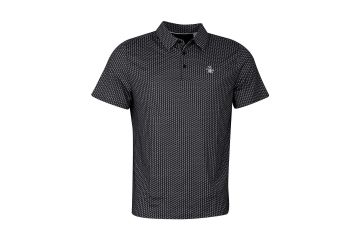 Penguin Hr Polo All Over Pete Printed Schwarz S