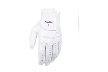 Titleist Hr Handschuhe Perma Soft-Linke Hand-Weiß-S