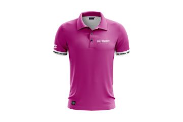 Golf Rowdies FS24 Hr Poloshirt Need Money For Golf Pink S