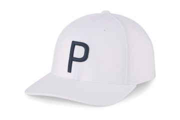 Puma P Series Junior Cap-Kinder Weiß/Navy
