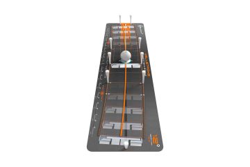 Wellputt Wellstroke 12° Putt-Trainingsmatte (81 cm)