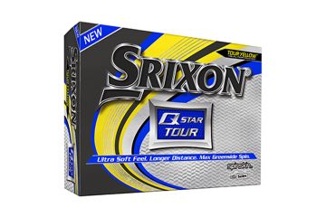 Srixon Q-Star Golfbälle-Gelb-12-Pack
