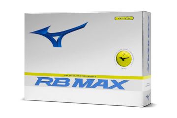 Mizuno RB Max 2024 Golfbälle Gelb 12-Pack